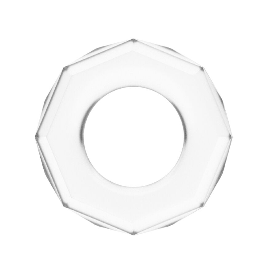 Ерекційне кільце з гладкою і безшовною поверхнею Power Plus Cockring 4 Clear