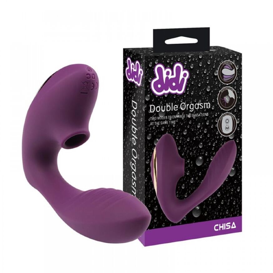 Вакуумный вибратор для пар Didi Double Orgasm