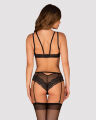 Сексуальный комплект Obsessive Allastia set Black L/XL