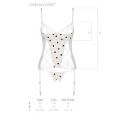 Корсет с подвязками + стринги LOVELIA CORSET white L/XL - Passion