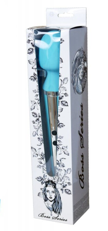 Вибромассажер Massager Genius, голубой