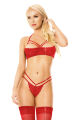 Комплект білизни - Kristi, red - M/L