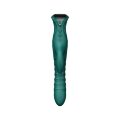 Пульсатор-кролик с вибрацией Zalo Mose 2 Turquoise Green