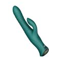 Пульсатор-кролик с вибрацией Zalo Mose 2 Turquoise Green