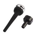 Тонка конічна трубка-насадка для анального душу - Black Mont Tapered Silicone Enema Attachment 4.4"