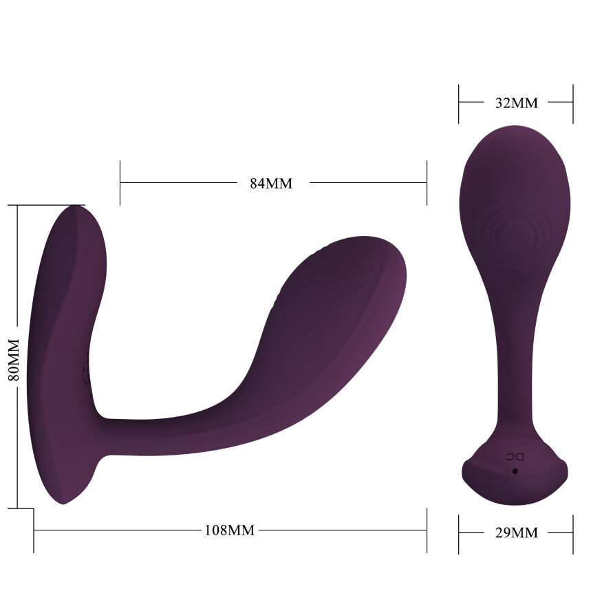 Стимулятор G-точки - Pretty Love Baird G-Spot Stimulator Purple