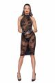 Платье Noir Handmade F240 Midi tulle dress with velvet straps, XXL
