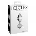 Стеклянная анальная пробка Pipedream Icicles No 44 Dildo Dildo Glass