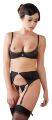 Комплект белья Rhinestone Shelf Bra Set 80B/M