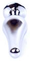 Анальная пробка Boss Series - Jewellery Silver BUTT PLUG Black, BS6400074