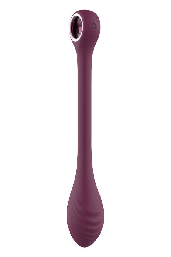 Вибратор для точки G регулируемый DreamToys Glam, фиолетовый