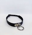Ошейник с кольцом Collar black with ring