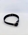 Ошейник с кольцом Collar black with ring