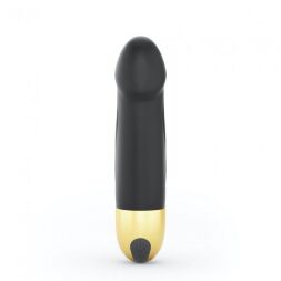 Вібратор Dorcel Real Vibration S Gold 2.0, діаметр 3,7см, перезаряджуваний, для точки G
