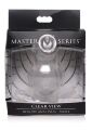 Анальная пробка с туннелем Master Series, прозрачная