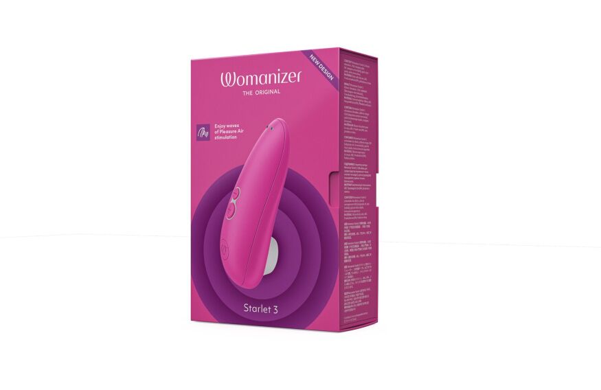 Вакуумний кліторальний стимулятор Womanizer Starlet 3 PINK (м'ята упаковка!!!)