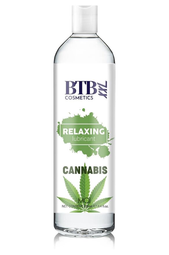 Смазка на водной основе BTB FLAVORED CANNABIS (250 мл)