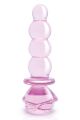 Фалоімітатор ялинка зі скла Dream Toys Glaze Glass у формі бутона троянди