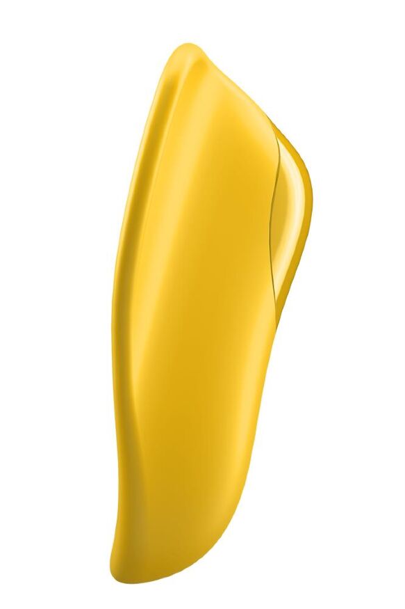  Вибратор эргономичной формы на пальцы Satisfyer High Fly yellow