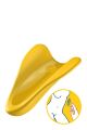 Вибратор эргономичной формы на пальцы Satisfyer High Fly yellow