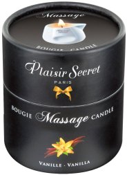 Массажная свеча - Plaisir Secrets Massage Candle Vanilla, 80 мл