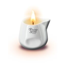 Массажная свеча - Plaisir Secrets Massage Candle Vanilla, 80 мл