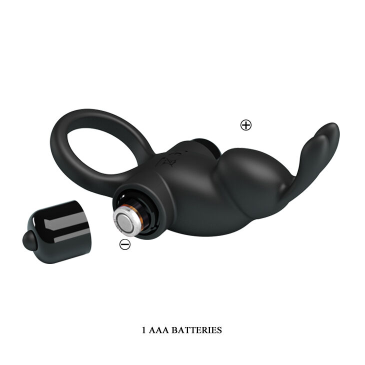 Ерекційне кільце - Pretty Love Vibrant Penis Ring I Black
