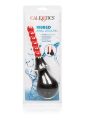 Анальный душ с насадкой елочкой CalExotics красно-черный, 10.2 х 2 см