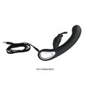 Вибратор со стимулятором клитора - Pretty Love Webb Vibrator Black