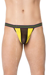 Чоловічі стрінги - Mens Thong 4529, yellow, S-L