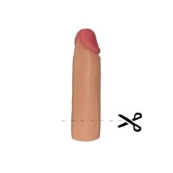 Реалистичная удлинительная насадка на пенис Revolutionary Silicone Nature Extender Add 1" Flesh