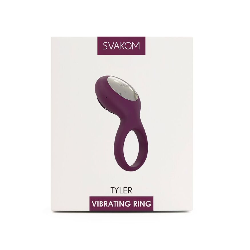 Эрекционное кольцо Svakom Tyler Violet