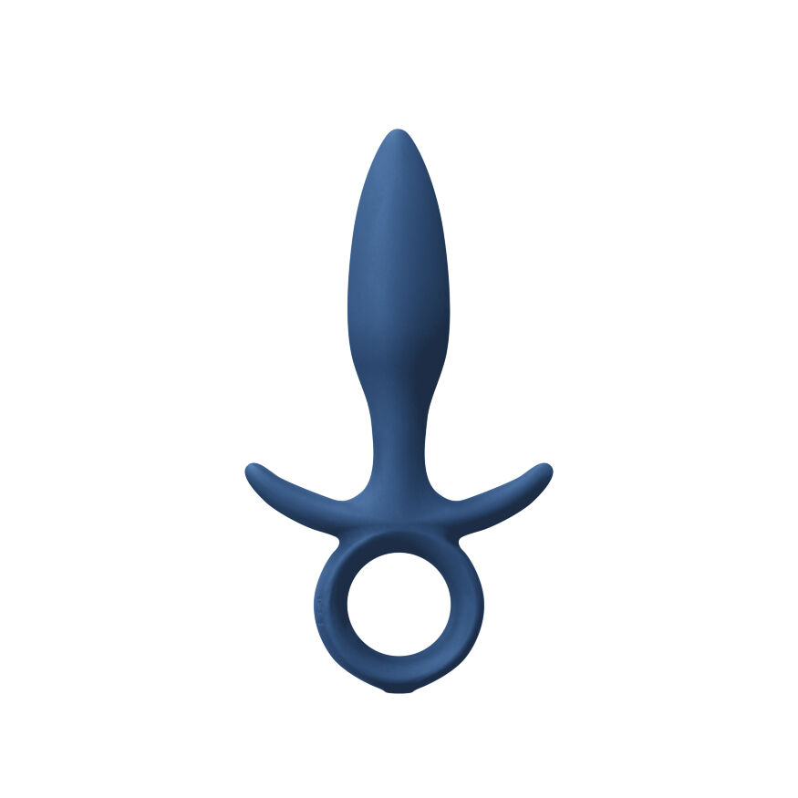 Анальная пробка RENEGADE VIBRATING KING PLUG SMALL BLUE