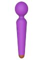 Вибромассажер микрофон Power Wand, фиолетовый