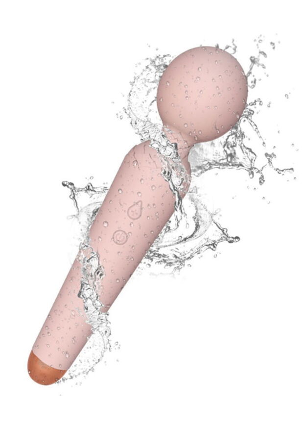 Вибромассажер микрофон Power Wand, фиолетовый