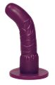 Жіночий страпон з трьома насадками Bad Kitty Naughty toys, фіолетовий