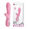 Вибратор с мягкой головкой и клиторальной стимуляцией Pretty Love - Thomas USB, BI-014621-1