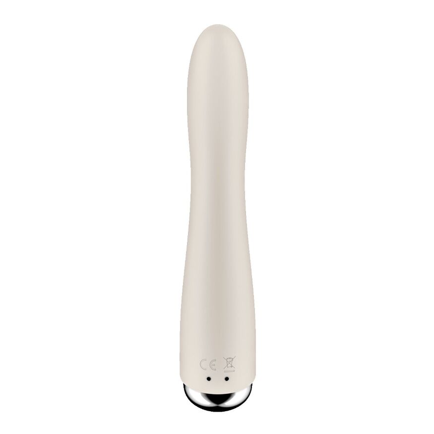 Вибратор точки G с вращением Satisfyer Spinning Vibe 1 Beige, 2 мотора