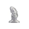 Анальна пробка Chisa Dark Muscle Petite Yucie, сріблястий, L