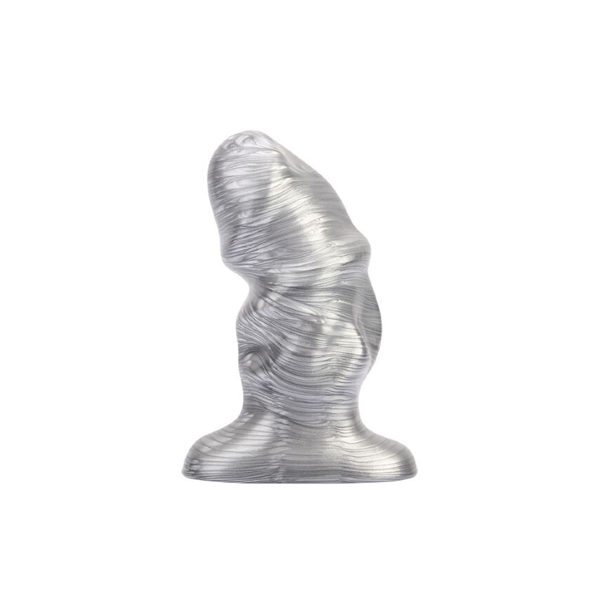 Анальна пробка Chisa Dark Muscle Petite Yucie, сріблястий, L