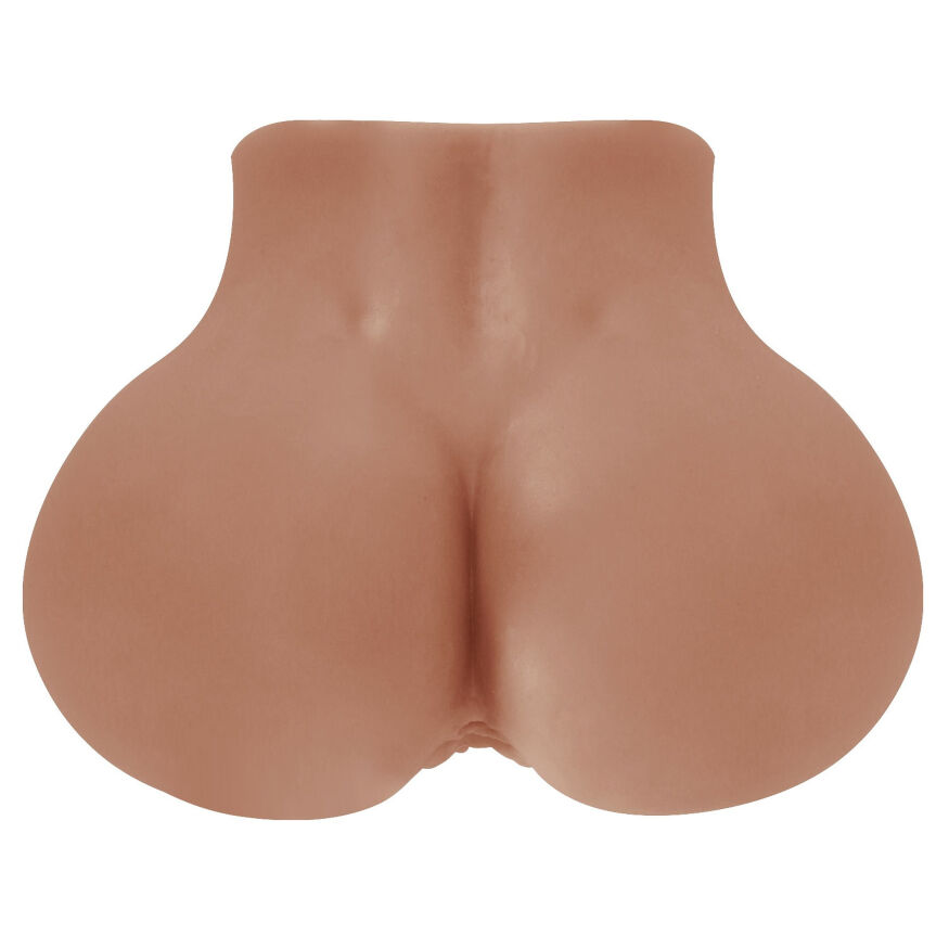 Мастурбатор вагіна-анус із вібрацією Crazy Bull - Mila Latinos soft skin, BM-009243Z-1