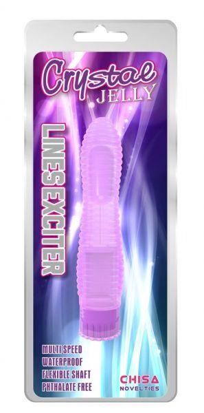 CH20137 Вибратор Chisa Crystal Jellie Lines Exciter