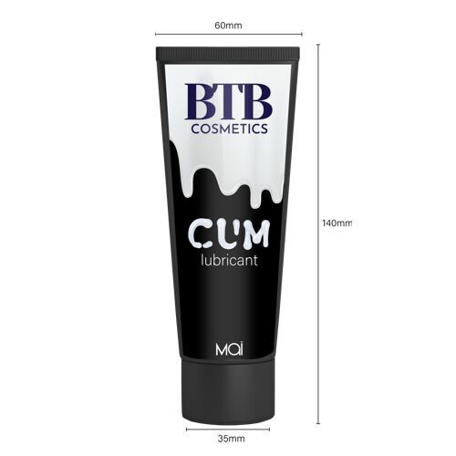 Смазка в виде спермы на водной основе BTB CUM (100 мл)