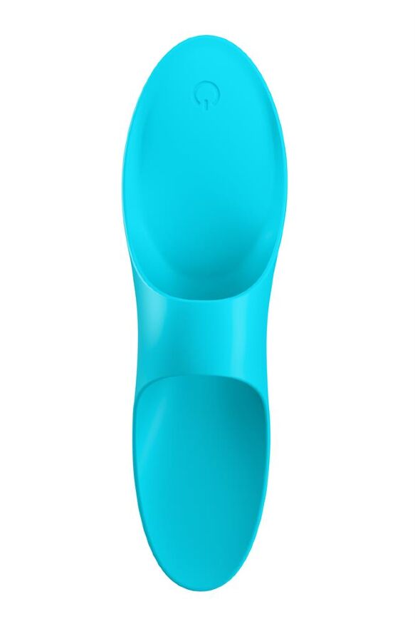 Универсальный вибратор на палец Satisfyer Teaser light blue