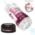 Мастурбатор в колбе PRETTY LOVE Planet прозрачный, с розовым шариком, 18 х 7.7 см