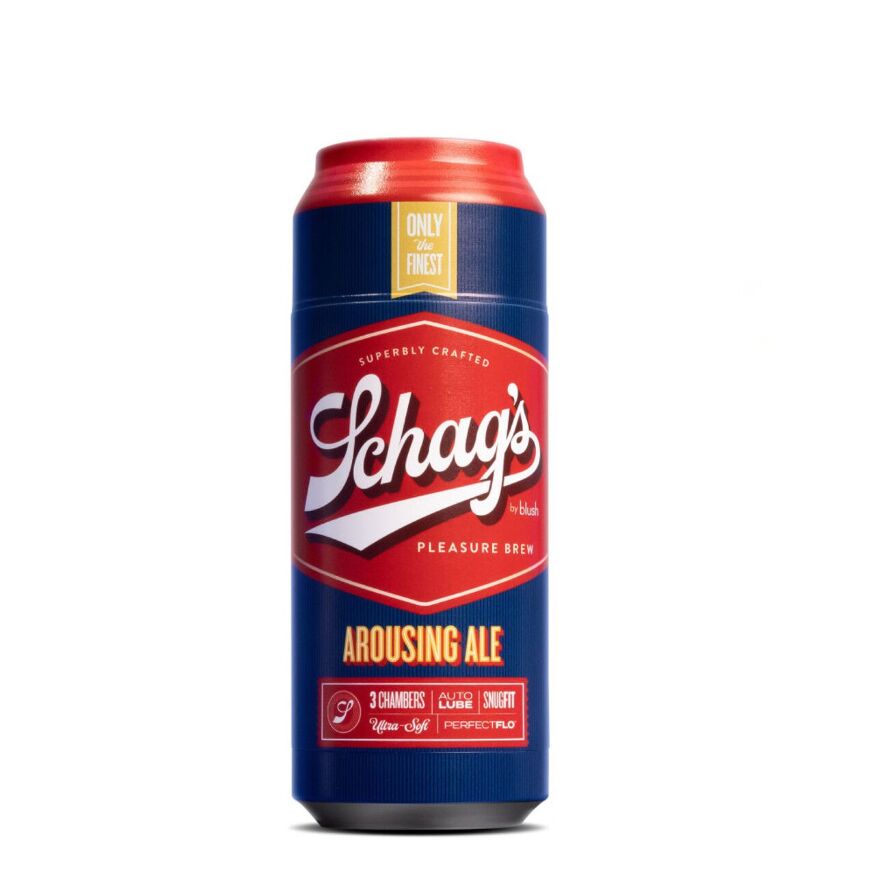Мастурбатор – банка пива Blush Schag's Arousing Ale Masturbator – Frosted, самосмазывающийся вакуум
