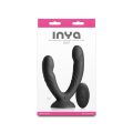 Двойной дилдо с вибрацией NS Novelties INYA - Duet - Black