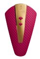 Клиторальный вибратор Shunga - Obi Intimate Massager Rasberry