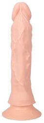 Реалистичый вибратор на пульте ДУ- Nature Skin Bendable RC Vibrator
