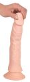 Реалистичый вибратор на пульте ДУ- Nature Skin Bendable RC Vibrator